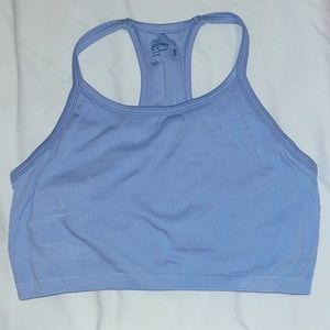 Light Blue Cropped TankTop Large